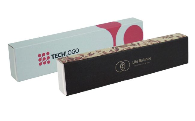 Ansicht Verpackungen 2 individuelle Umverpackungen für Werbeartikel im Digitaldruck bedruckt