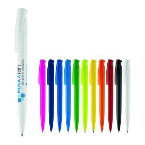 Ansicht bunter Kugelschreiber Avalon in vielen Farben