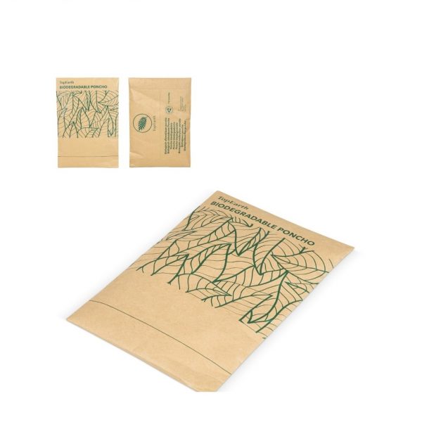 Biologisch abbaubarer Poncho