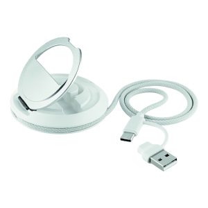 BusinessFlexCharger mit ausgerolltem, integriertem Ladekabel