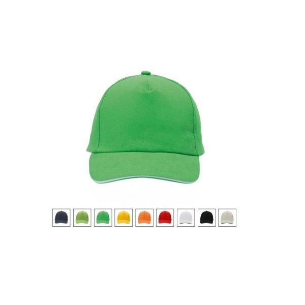Cap „5 Panel Klettverschluss gebürstet“