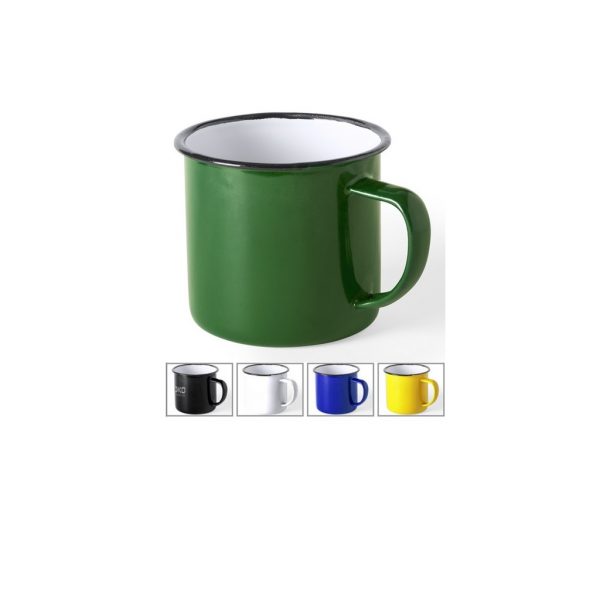 Emaille Tasse Vintage Design 350 ml T06
