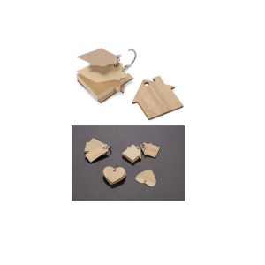 Haftnotizen mit Schlüsselring HOMA