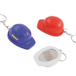 Schlüsselanhänger Helm mit Flaschenöffner