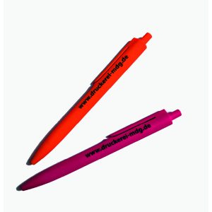 Kugelschreiber in neonorange und neonpink