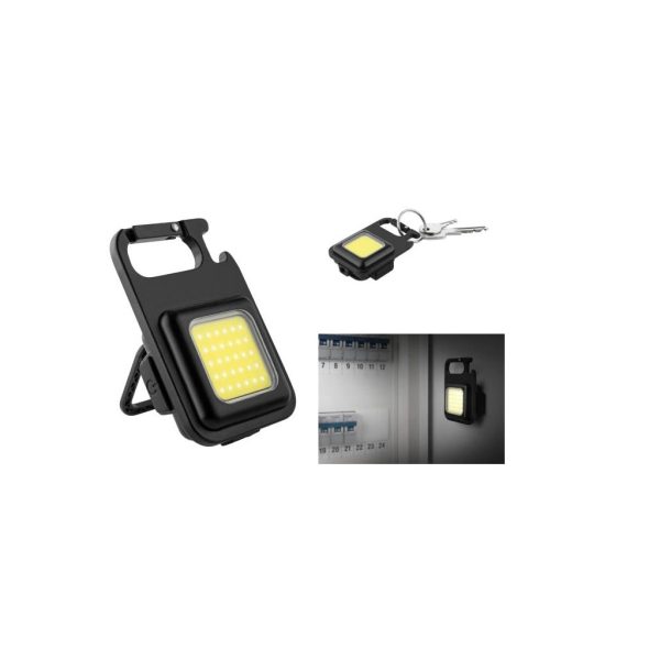 Metmaxx® LED MegaBeam Lampe "MiniSquareLightReCharge"