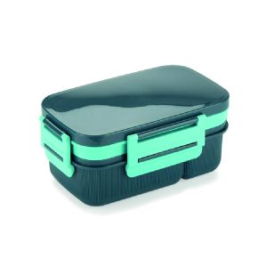 Ansicht der Lunchbox mit geschlossenem Deckel