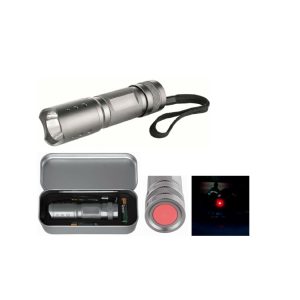 Metmaxx® LED MegaBeam Taschenlampe "MultiPower3Watt" titan