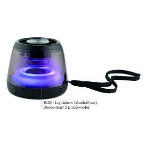 Mini-Lautsprecher mit RGB Beleuchtung