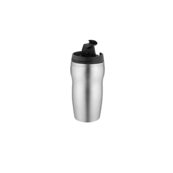 Metmaxx® Thermobecher "CremaCompact" silber