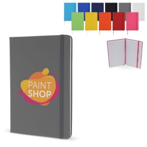 Notizbuch A5 aus PU mit FSC-Seiten