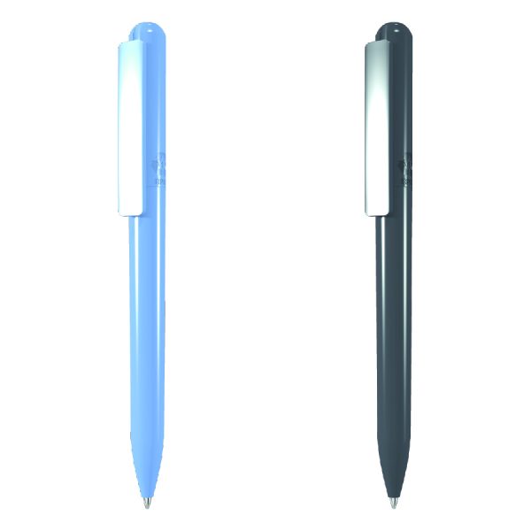 PET PEN Ocean aus Ocean Bound Plastic in hellblau und schwarz