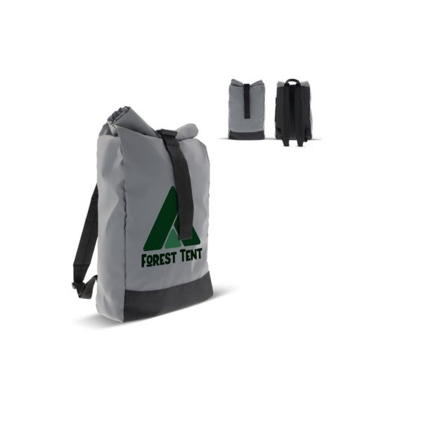 Reflektierender Rolltop-Rucksack