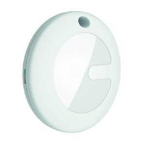 Smart Tracker Milli Frontansicht mit Loch für Schlüsselring