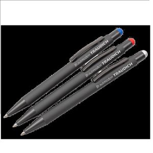 Soft-Touch Kugelschreiber BLACK-PEN