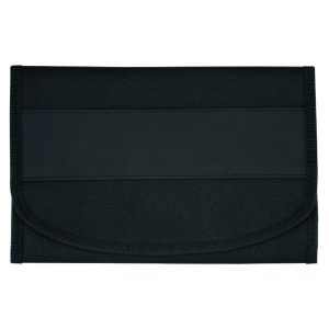 Wagenpapiertasche Frontansicht - Tampondruck auf Streifen möglich