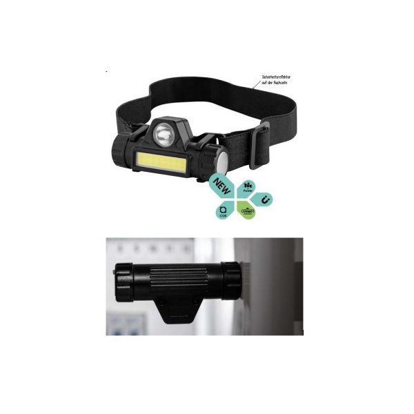 Metmaxx®Worklight "ReChargeMulticompact" schwarz