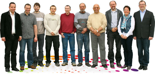 Druckerei MDG - Das Team unserer Druckerei
