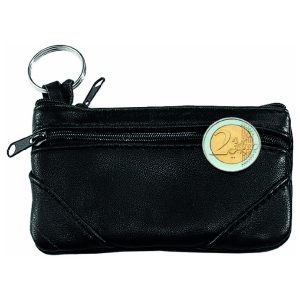 geräumige Schlüsseltasche mit Größenvergleich